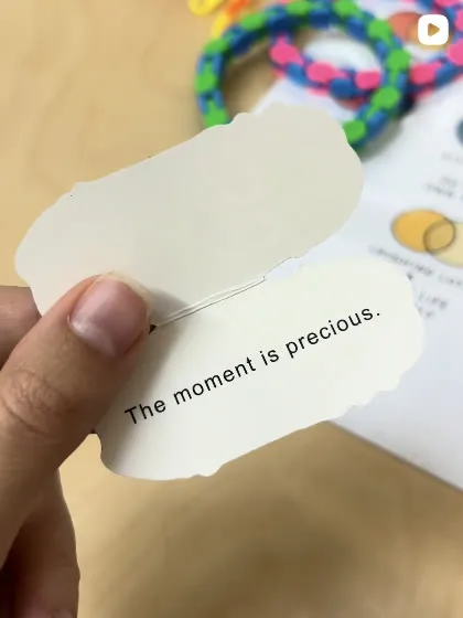 Instagram post: The moment is precious